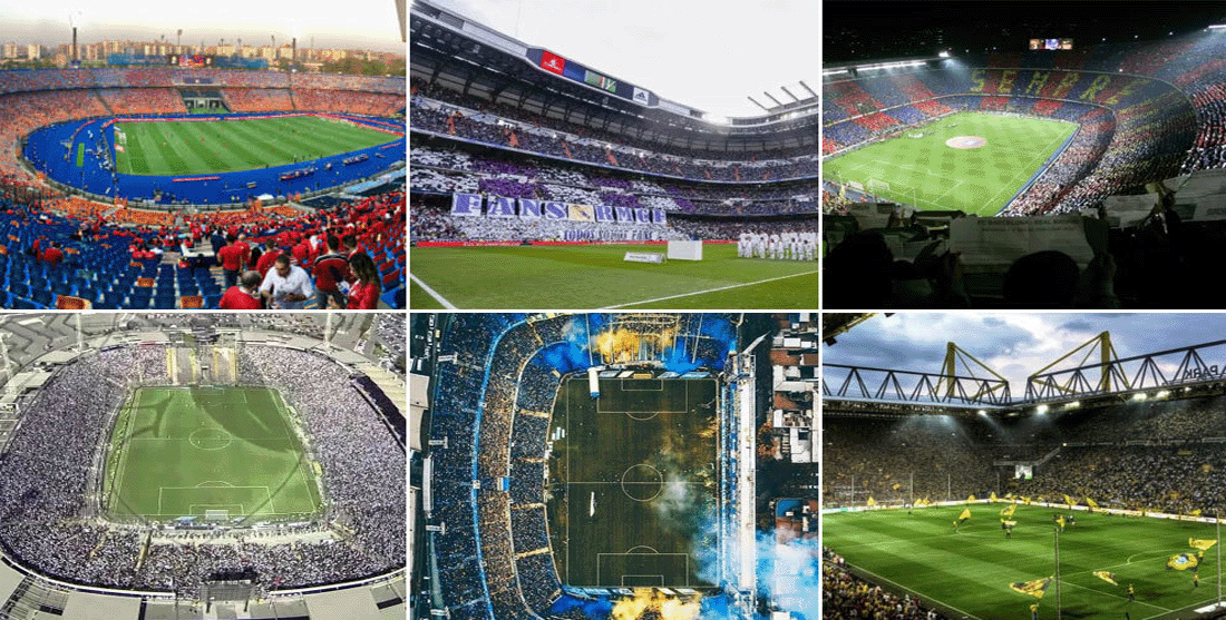 El Estadio Azteca, ubicado en la Ciudad de México, México, es uno de los estadios de fútbol más icón
